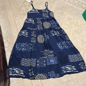 NWT YESNO BEAUTIFUL BOHO MAXI DRESS SIZE XS  WITH 2 SIDE POCKETS